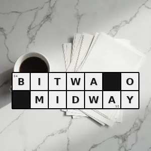 Rozwiązanie krzyżówki: amerykański film wojenny - bitwa o midway | hasła, synonimy i podpowiedzi Hasło krzyżówkowe amerykański film wojenny - bitwa o midway – rozwiązanie, synonimy, podpowiedzi i definicje krzyżówkowe